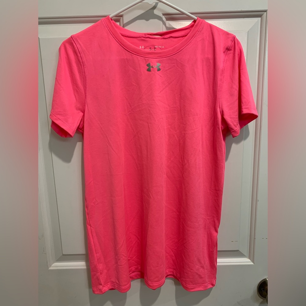 UNDER AMOUR | Hot Pink Heatgear Loose Shirt